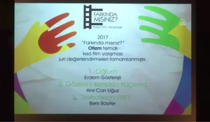 Otizm Konulu Kısa Film Yarışması Gala ve Ödül Töreni