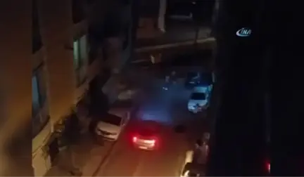 Suriyelilerin Kavgası Mahalleyi Savaş Alanına Çevirdi...o Anlar Kamerada