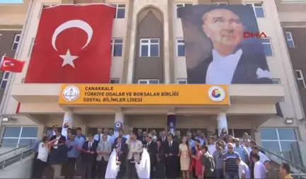 Çanakkale TOBB Başkanı Hisarcıklıoğlu Çanakkale'de