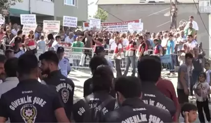 Üsküdar'da Kentsel Dönüşüm Alanında Protesto