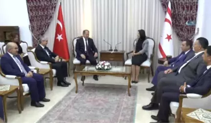 Recep Akdağ, KKTC Meclis Başkanı Sibel Siber ile Görüştü- 