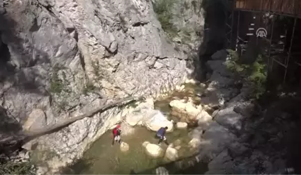 Zafer Bayramı Dolayısıyla Kanyon Geçişi Yaptılar