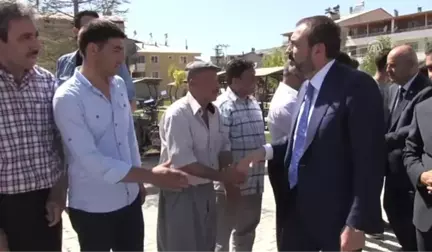 AK Parti Genel Başkan Yardımcısı ve Parti Sözcüsü Ünal, Çağlayancerit'te Konuştu