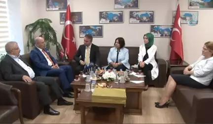 Kurban Bayramı Ziyaretleri Çerçevesinde AK Parti Heyeti MHP'yi Ziyaret Etti