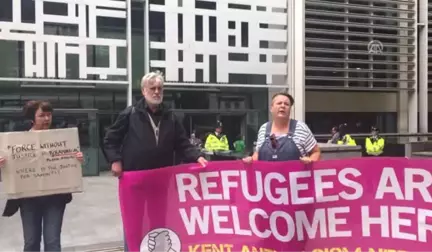 Yabancıların Kötü Muamele Gördüğü Tutukevi Protesto Edildi