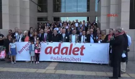 İstanbul Adalet Sarayı'nda Avukatlardan 23. 