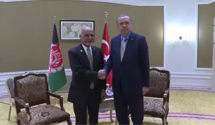 Cumhurbaşkanı Erdoğan, Afganistan Cumhurbaşkanı Gani ile Bir Araya Geldi - Astana