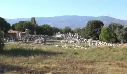 Lagina Kutsal Alanı'nda Kazı Çalışmaları Yeniden Başladı