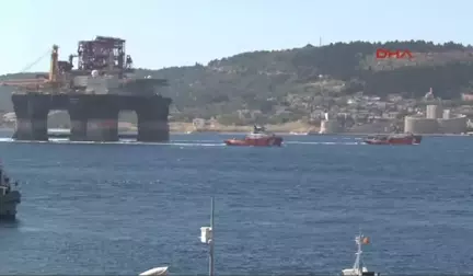 Çanakkale Dev Platform Çanakkale Boğazı'ndan Geçti