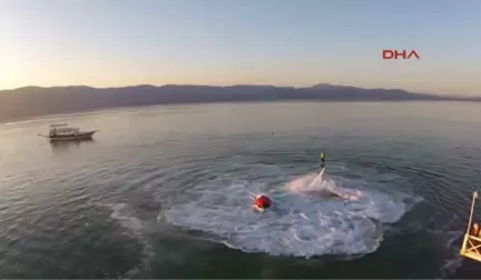 Burdur Gölü'nde Su Jeti ve Flyboard Şampiyonası