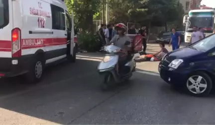 Çarptığı Motosiklet Sürücüsüne İlk Müdahaleyi Kendisi Yaptı