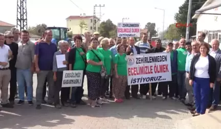 Tekirdağ Kum Ocağı Çed Toplantısına Katılan Olmadı