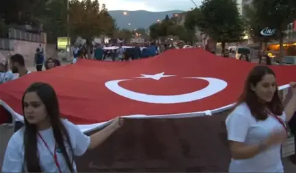 Safranbolu'da Festival Meşalesi Yandı