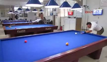 Afyonkarahisar Sandıklı'da Bilardo Turnuvası