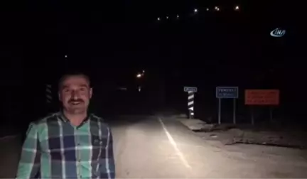 Trabzonlu Tır Şoföründen Tunceli-Pülümür Yoluna Ay-yıldız Operasyonu