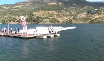 Kahramanmaraş'ta Türkiye Su Jeti ve Flyboard Şampiyonası