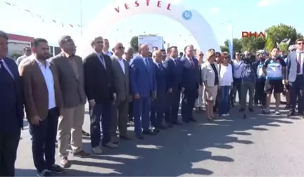 Manisa'yı Saracak Bisiklet Yolunun 11 Kilometrelik Bölümü Törenle Açıldı