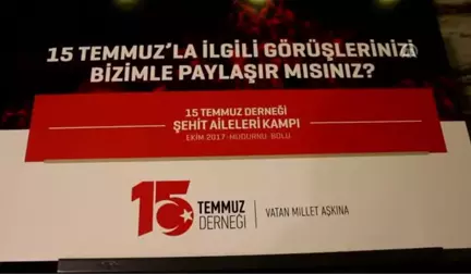 15 Temmuz Şehit Aileleri Kampı