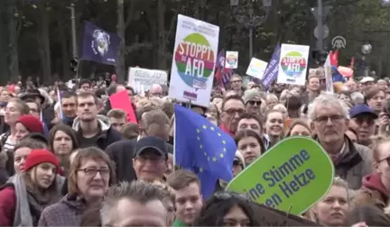 Berlin'de Afd Protestosu