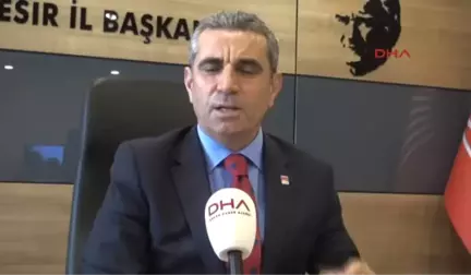 Balıkesir CHP'li Biçki, Başkan Uğur'un İstifasının İstenmesini Eleştirdi