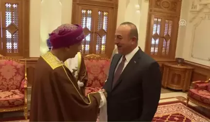 Umman Başbakan Yardımcısı Seyyid Fahd Bin Mahmud El-Said'in Dışişleri Bakanı Çavuşoğlu'nu Kabulü -...