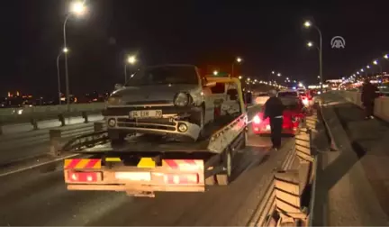 Haliç Köprüsü'nde Trafik Kazası: 1 Yaralı