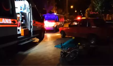 Mersin Motosiklet, Otomobile Çarptı: 1 Ölü