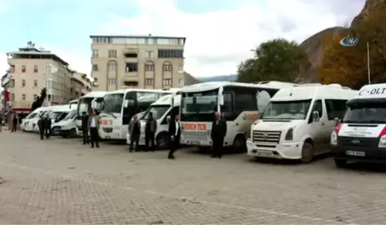 Oltu'da 'S' Plakası Protestosu, Öğrenciler Okula Gidemedi