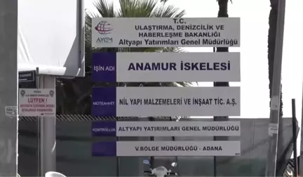 Anamur'da İskele İnşaatına Başlandı