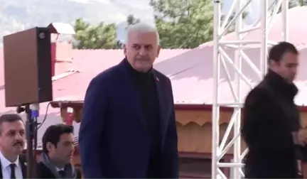 Başbakan Yıldırım - Kemaliye-Dutluca Yolu Temel Atma Töreni