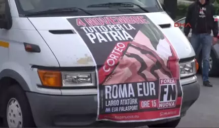 Neo-faşistler, Roma'da Yürüyüş Düzenledi