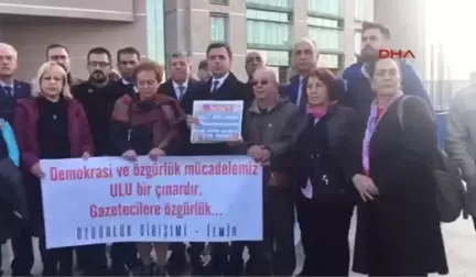 Sözcü Gazetesi Davası Öncesi Sessiz Protesto