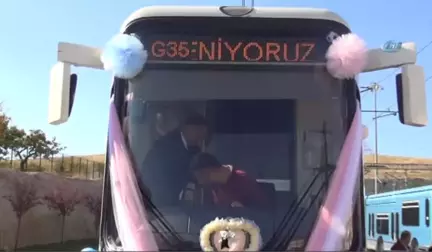 Vatman Çiftin Gelin Arabası Tramvay Oldu