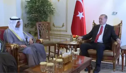 Cumhurbaşkanı Erdoğan, Kuveyt Ulusal Meclis Başkanı Ghanim'i Kabul Etti