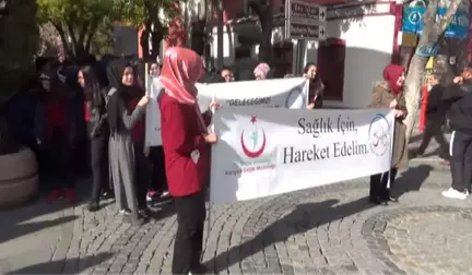 Konya'da Dünya Diyabet ve Koah Günü Yürüyüşü Gerçekleşti