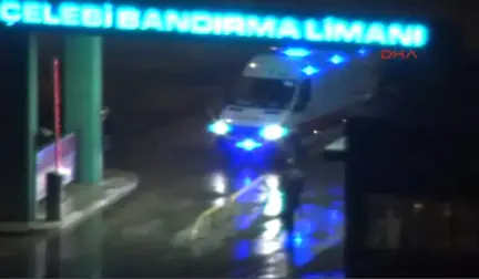 Balıkesir Bandırma'da Otomobil Denize Uçtu: 3 Yaralı, 1 Kayıp