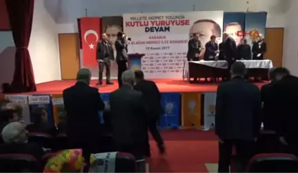 Karabük Bakan Özlü'ye Sürpriz Doğum Günü Pastası/ek