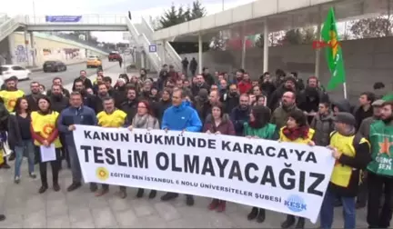 İTÜ'de İhraç Edilen Akademisyenler İçin Eylem