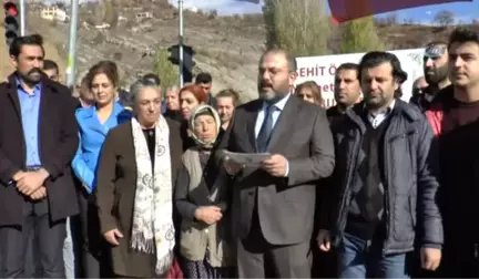 Tunceli'de Şehit Öğretmenler Anıldı