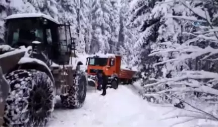 Artvin'de Kar Nedeniyle 21 Köy Yolu Ulaşıma Kapandı