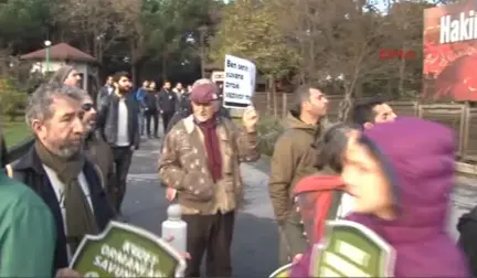 Fatih Ormanlarının Yapılaşmaya Açılacağını Öne Süren Gruptan Çed Protestosu