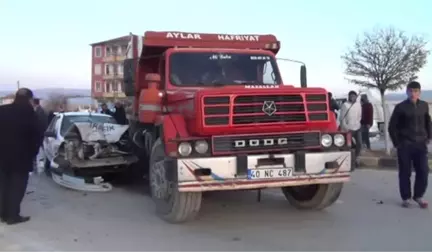 Çiçekdağı'nda Trafik Kazası - 2 Asker Yaralandı