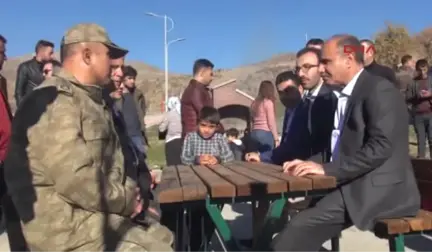 Şırnak'ta Cudi Dağı Manzaralı Piknik Keyfi