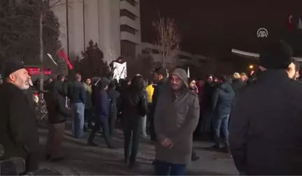 Anadolu Gençlik Derneği Üyeleri, ABD'nin Ankara Büyükelçiliği Önünde Protesto Gösterisi Yaptı (2)