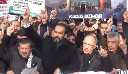 ABD'nin Kudüs Kararı Protesto Edildi