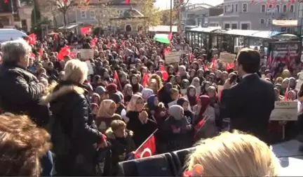 Beykoz'da 'Kudüs' Protestosu