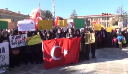 Eskişehir'de Kudüs Protestosu