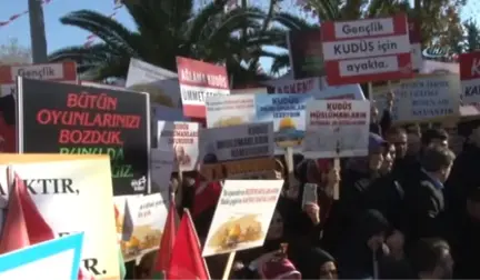 Eyüpsultan'da ABD'nin Kudüs Kararı Protesto Edildi