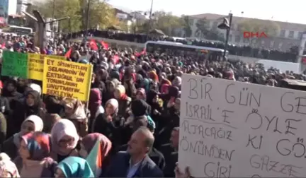 Malatya'da Kudüs Protestosu