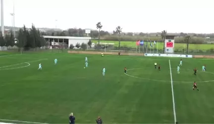 Hazırlık Maçı - Türkiye 17 Yaş Altı Kadın Milli Futbol Takımı, Rusya'yı 3-0 Yendi